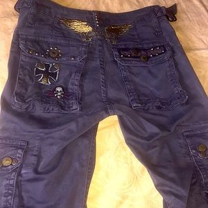 Robins jean Cargo pants Size 24